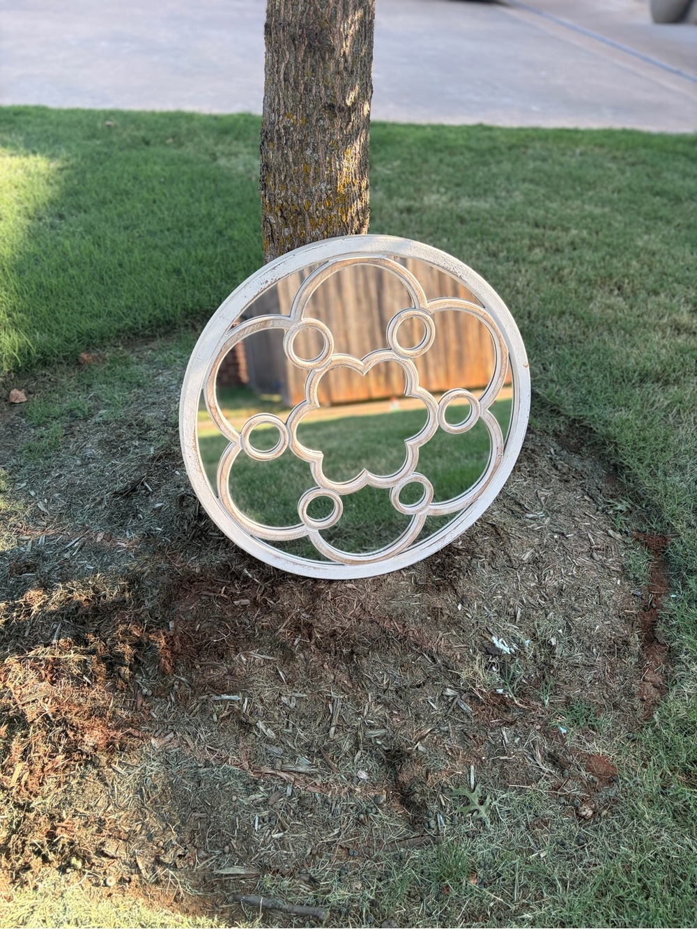 Vintage Round Decorative Mirror